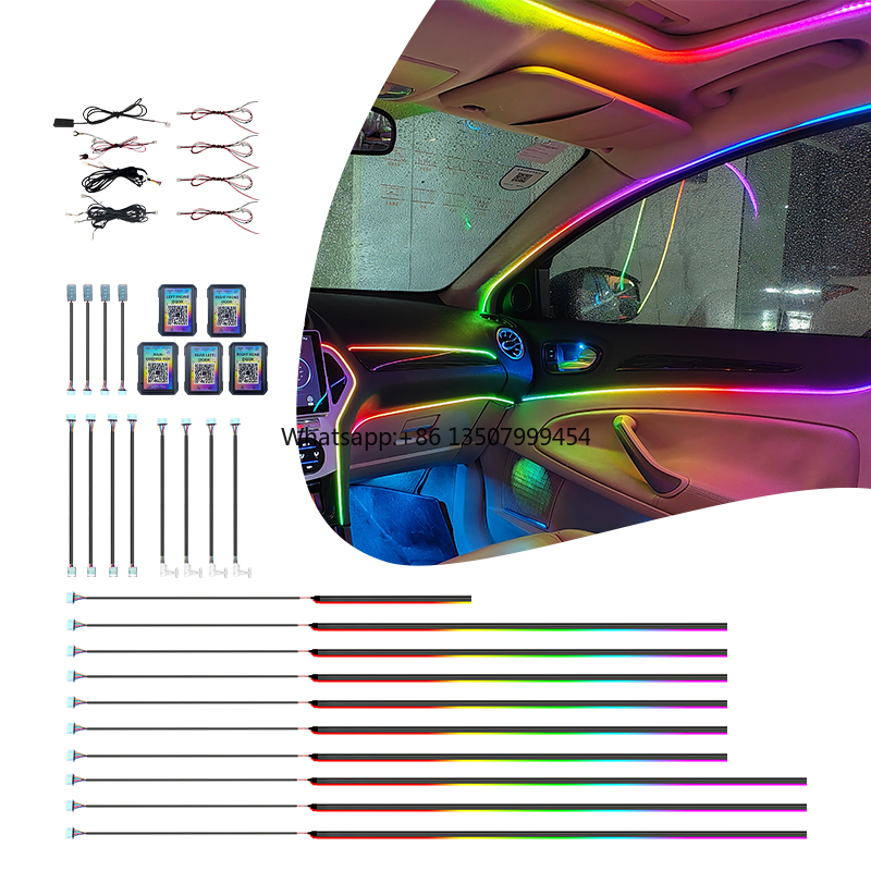 Led Interior Ambient Light - طقم إضاءة داخلية للسيارة مخصص من
