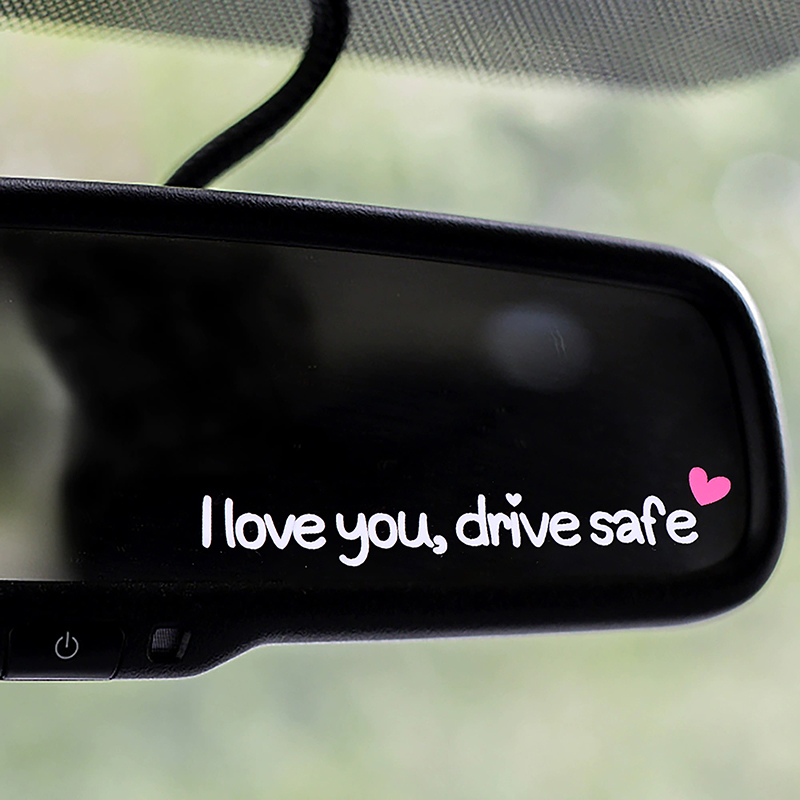 ملصقات مرآة السيارة الآمنة I L - مراجعة Car Accessories For Women وسعره