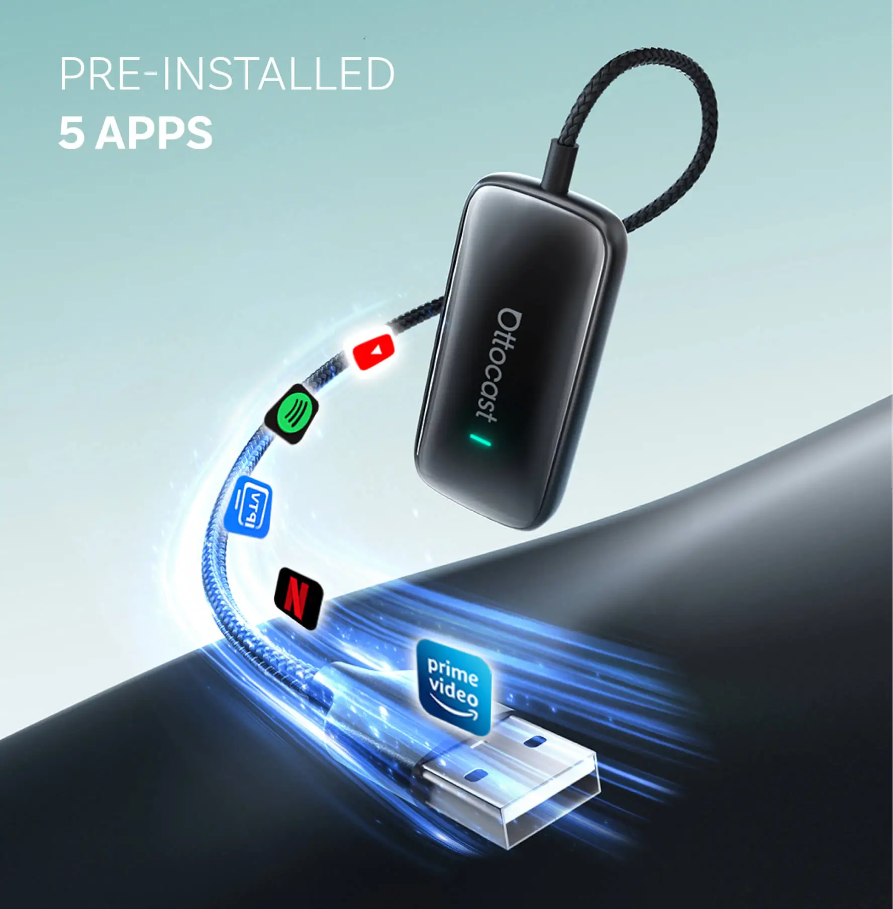 محول OTTOCAST Play2Video Ultra - مراجعة Car Accessories Youtube وسعره