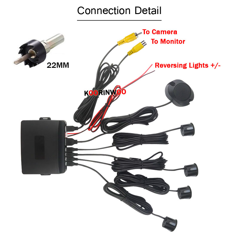 مجموعة حساسات باركترونيك 22 مم - مراجعة Car Accessories In India وسعره