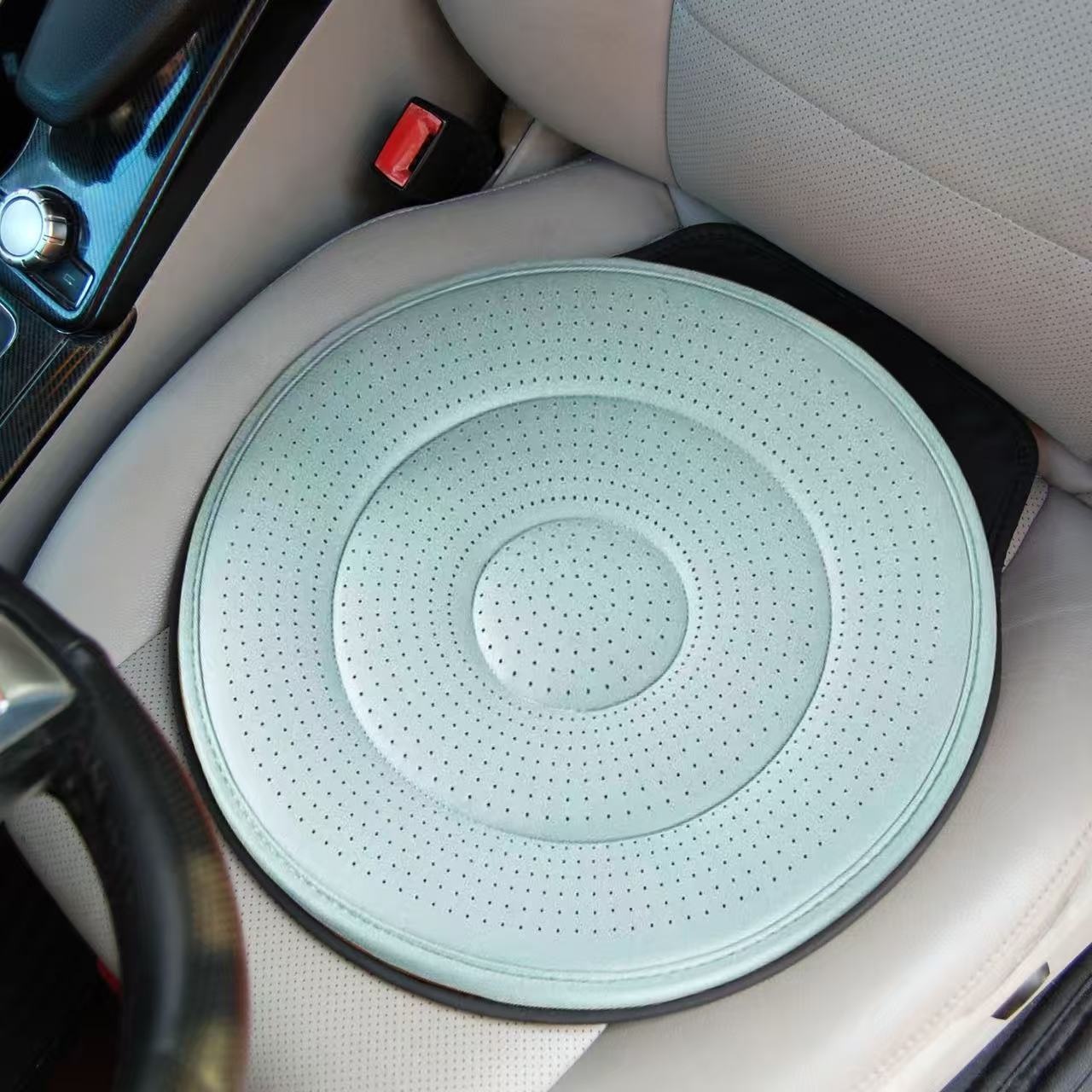 360 °   وسادة مقعد سيارة دوارة - مراجعة Car Accessories For Women وسعره