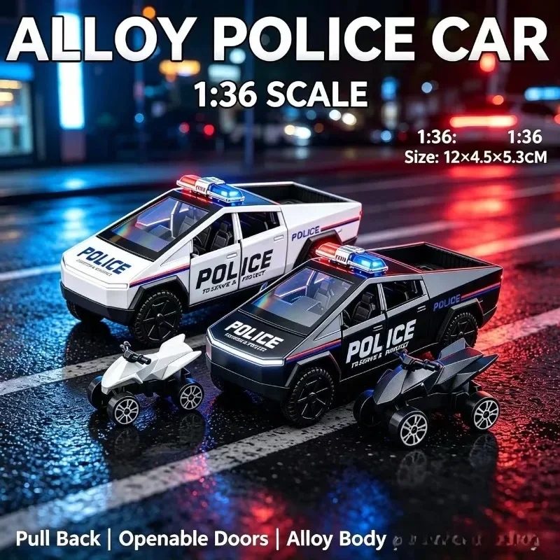 نموذج سيارة شرطة جديدة مصنوعة  - مراجعة Car Accessories Toy وسعره