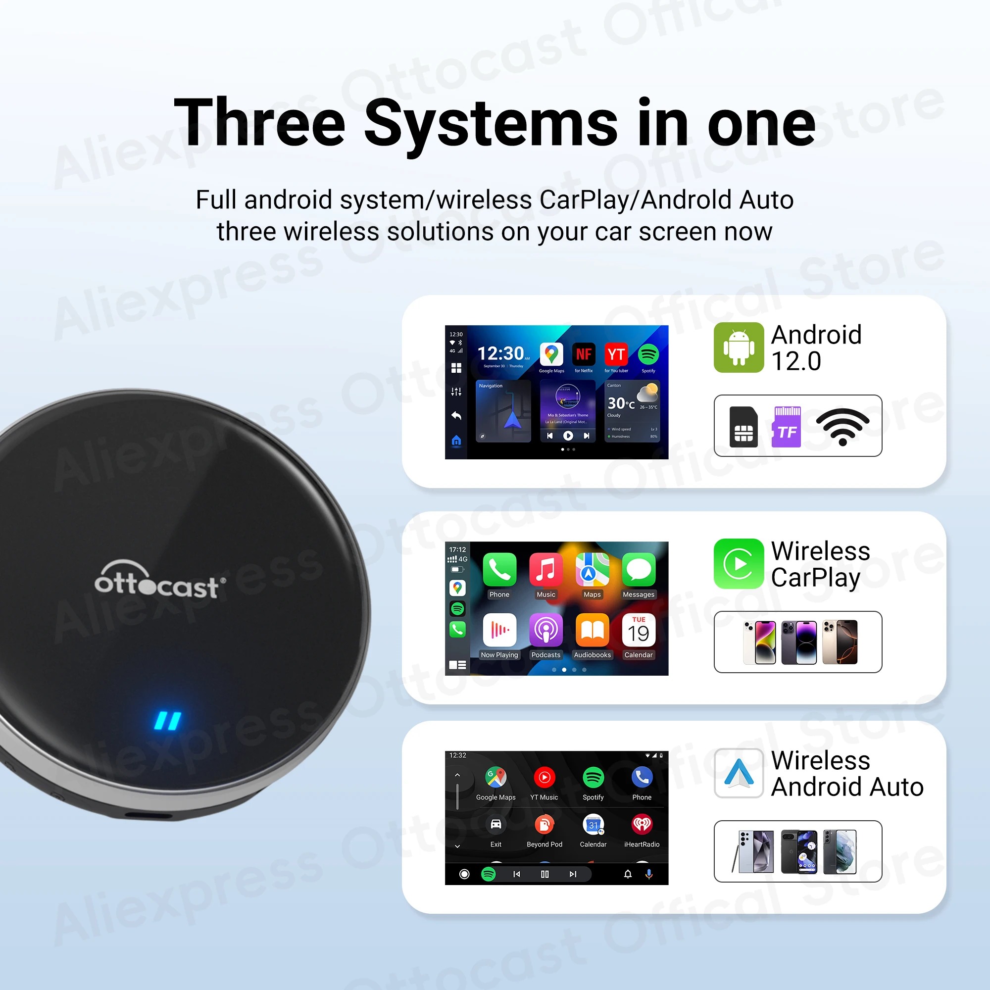 OTTOCAST جديد P3 Lite OttoAiBo - مراجعة Car Accessories Youtube وسعره