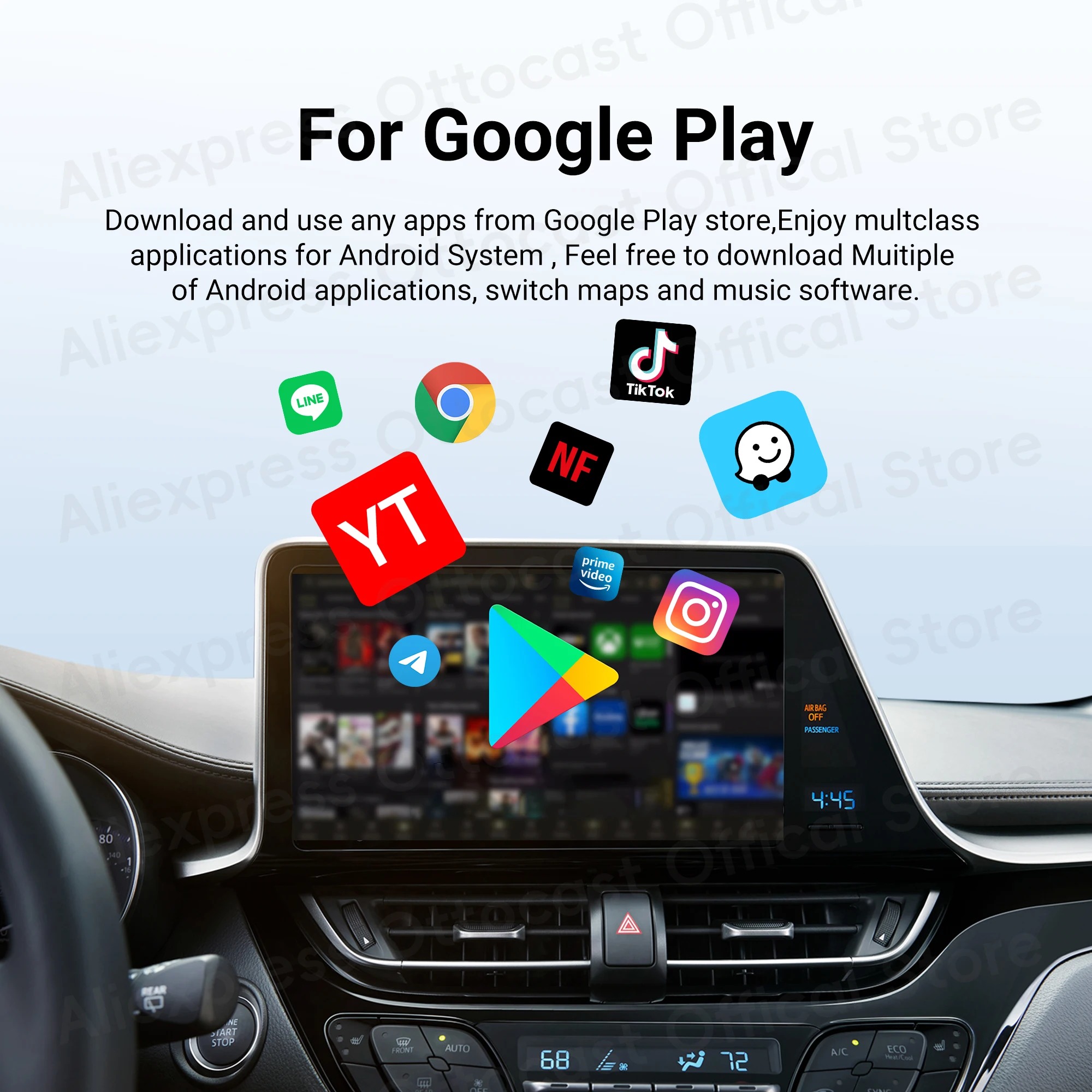 OTTOCAST جديد P3 Lite OttoAiBo - مراجعة Car Accessories Youtube وسعره