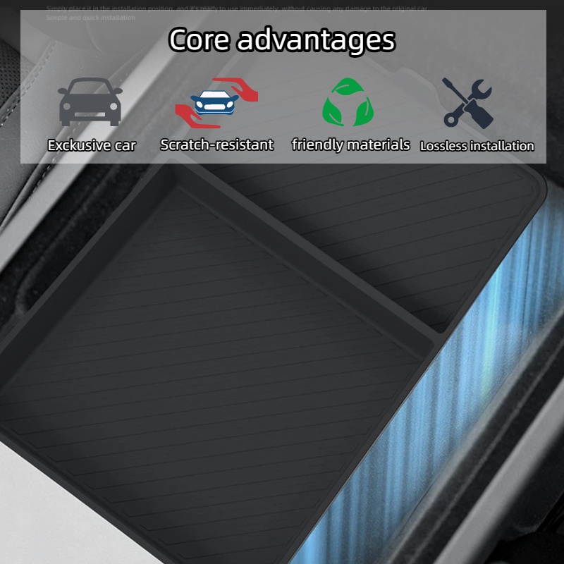 صندوق تخزين سفلي لمسند الذراع  - مراجعة Car Accessories List وسعره