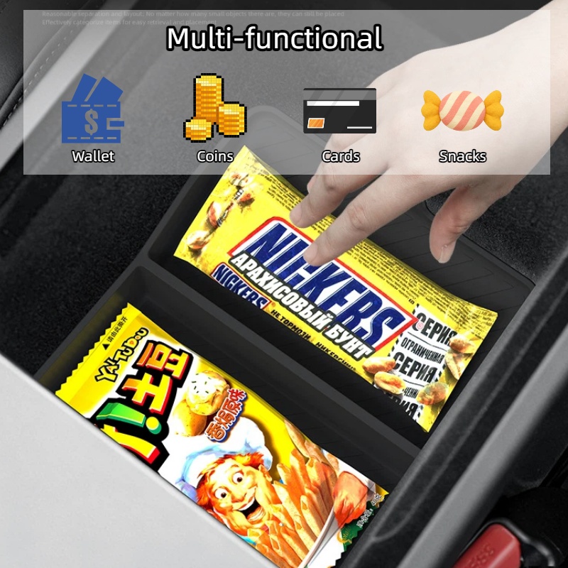 صندوق تخزين سفلي لمسند الذراع  - مراجعة Car Accessories List وسعره