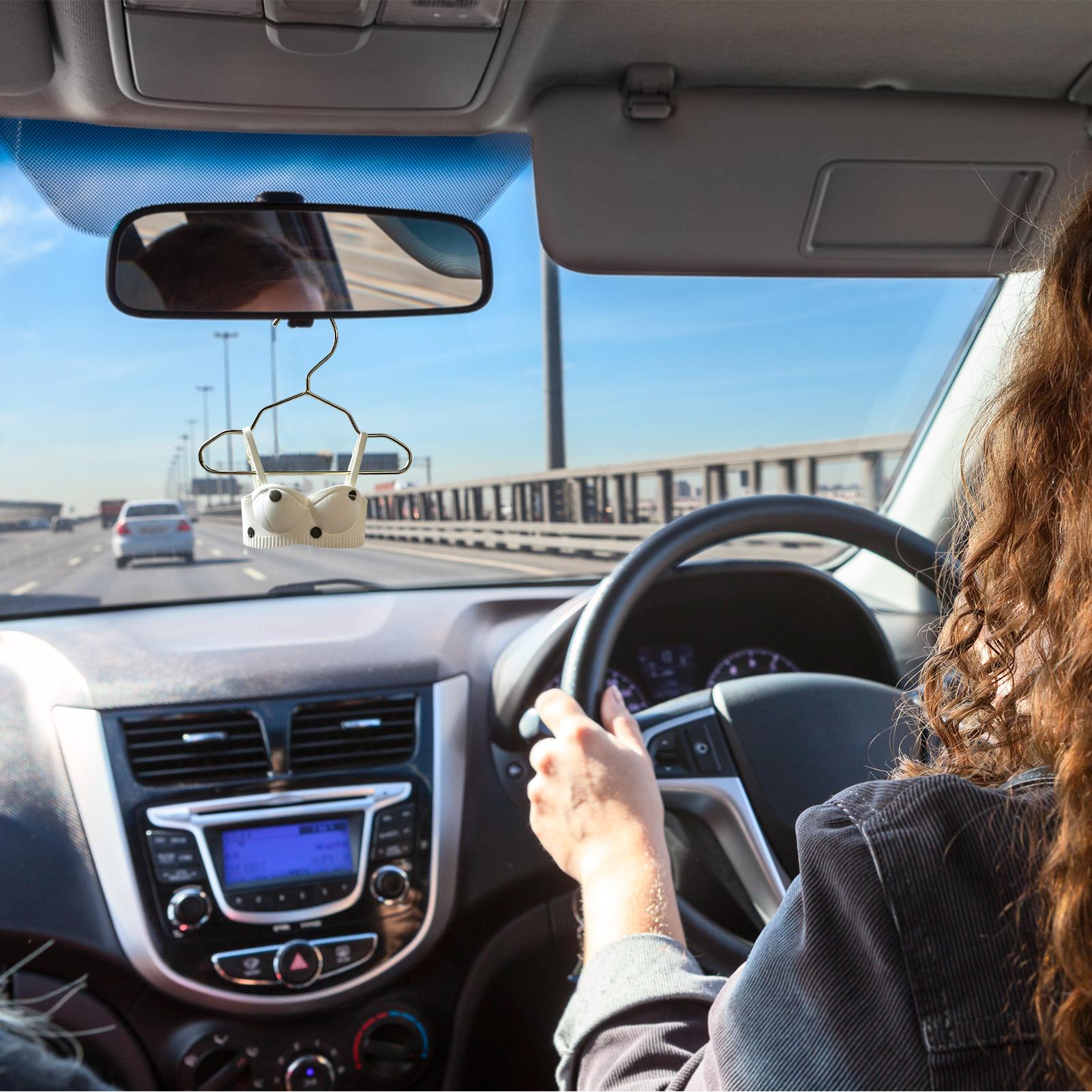زينة مرآة السيارة، تعليقة لطيف - مراجعة Car Accessories For Women وسعره
