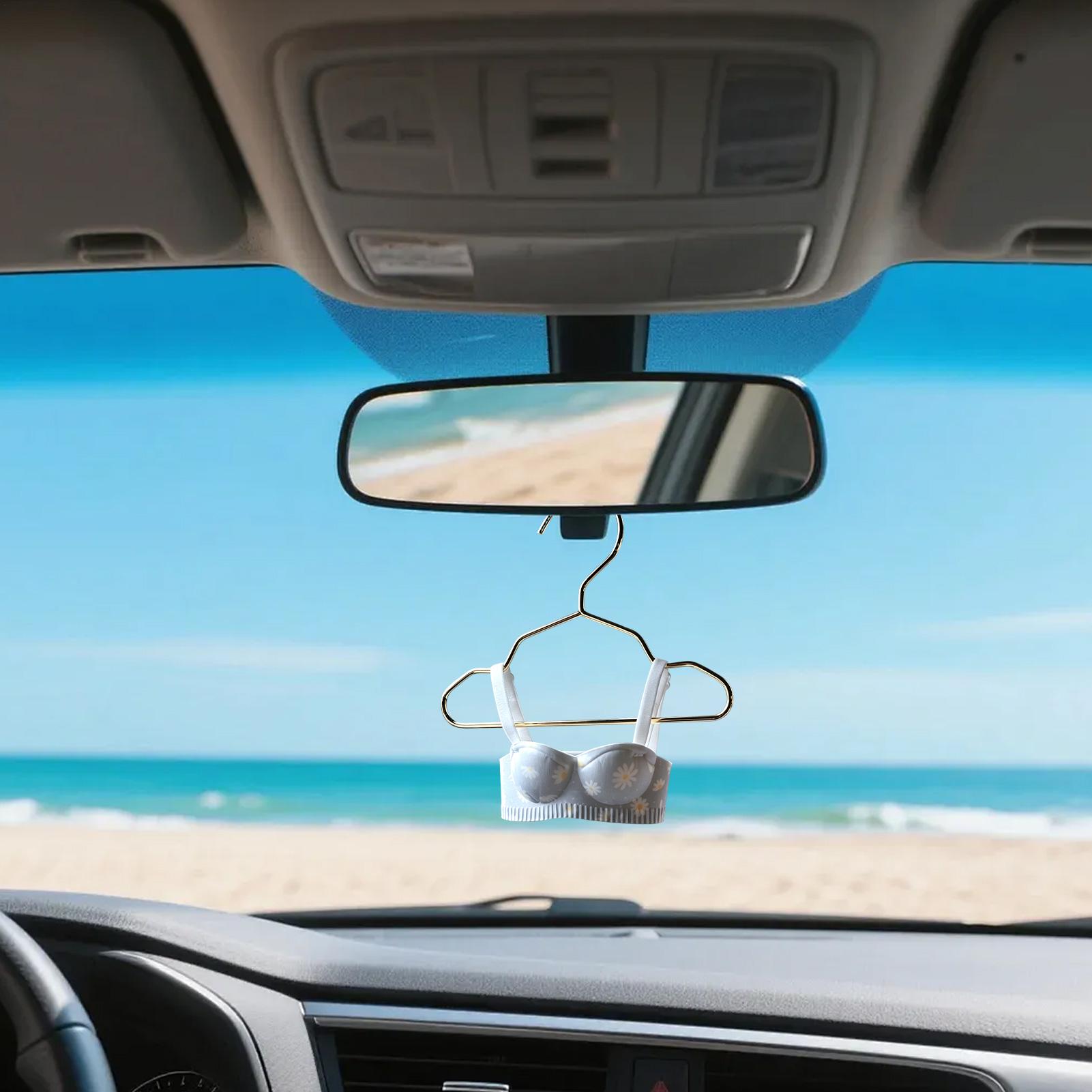 زينة مرآة السيارة، تعليقة لطيف - مراجعة Car Accessories For Women وسعره
