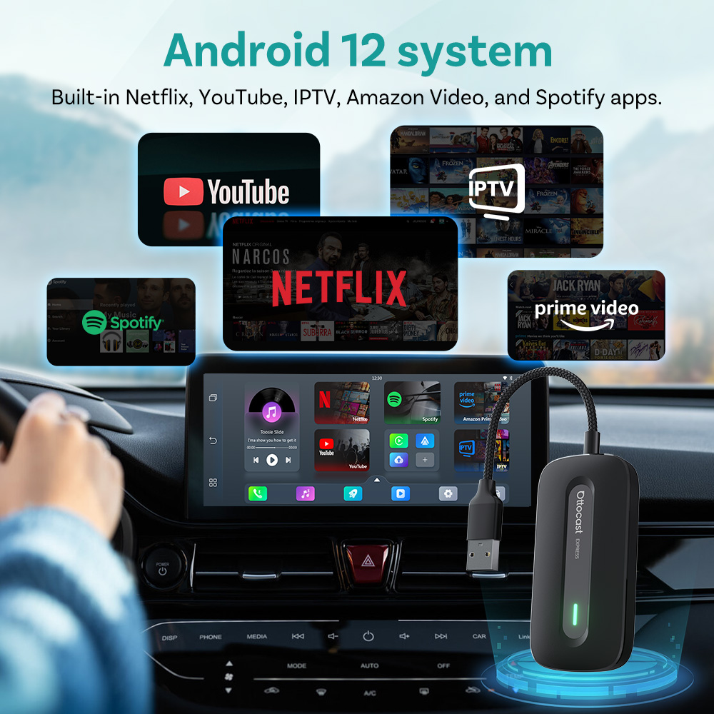 محول OTTOCAST Play2Video Expre - مراجعة Car Accessories Youtube وسعره