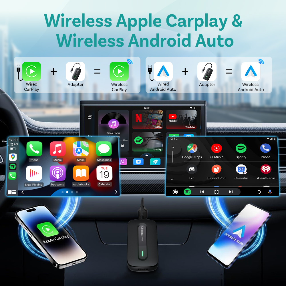 محول OTTOCAST Play2Video Expre - مراجعة Car Accessories Youtube وسعره