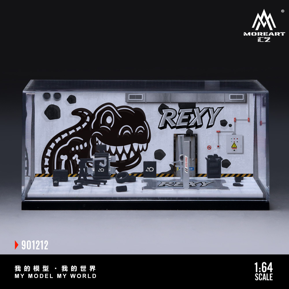 MoreArt 1:64 نموذج مشهد ورشة إ - مراجعة Car Accessories Toy وسعره
