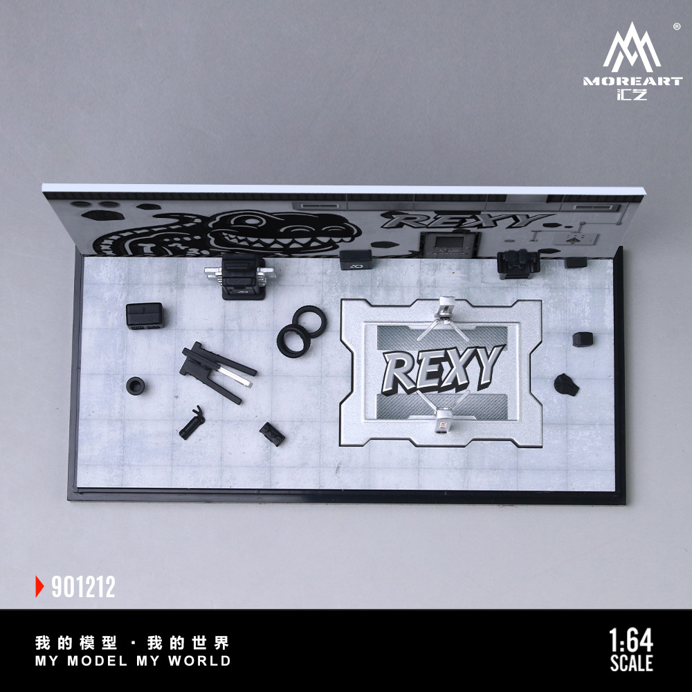 MoreArt 1:64 نموذج مشهد ورشة إ - مراجعة Car Accessories Toy وسعره