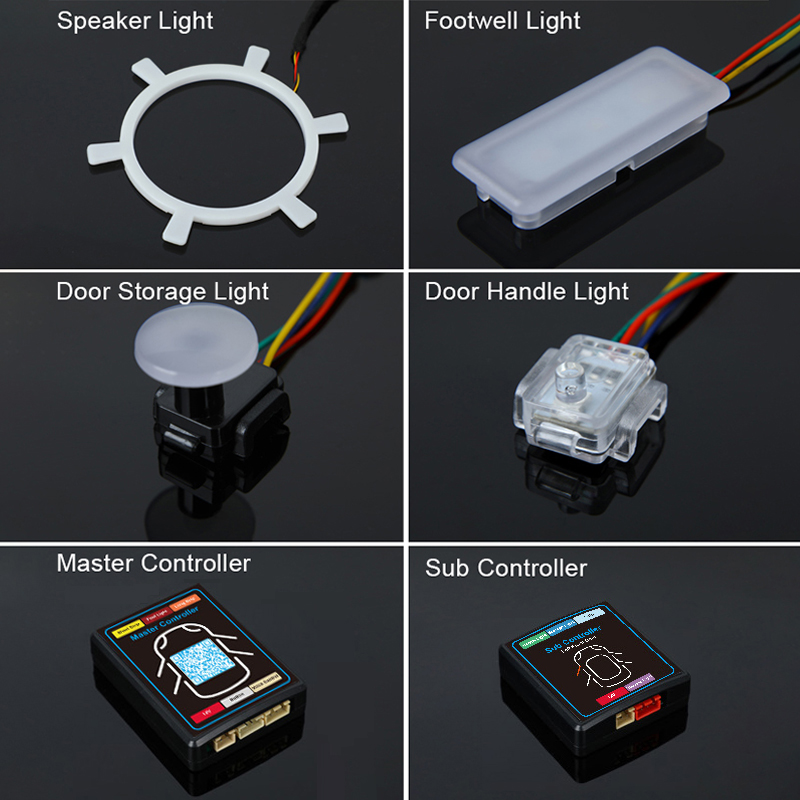 إضاءة محيطة مخصصة مميزة سهلة ا - مراجعة Led Interior Ambient Light وسعره
