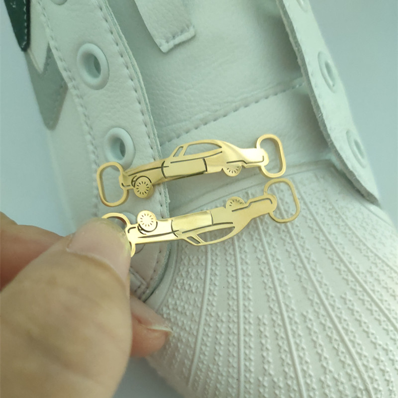 اسم مخصص إبزيم الحذاء الفولاذ  - مراجعة Car Accessories For Women وسعره