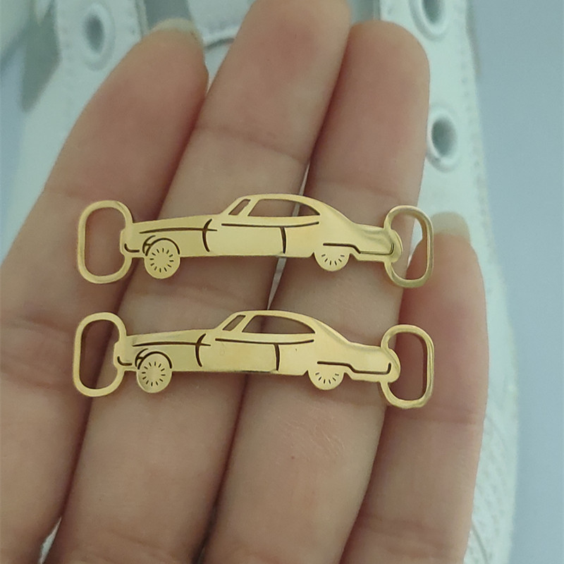 اسم مخصص إبزيم الحذاء الفولاذ  - مراجعة Car Accessories For Women وسعره